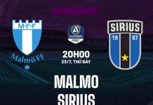 Nhận định bóng đá Sirius vs Malmo: 0h10 ngày 29/8