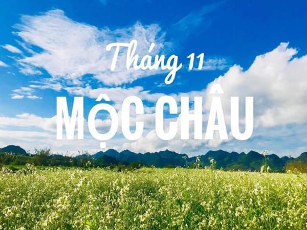 Tìm hiểu về khí hậu Mộc Châu tháng 11