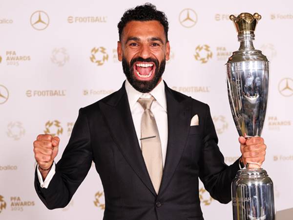 Tin BĐ 21/8: Salah lần thứ 3 giành PFA Player of the Year