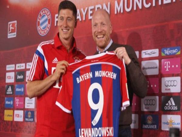 Số áo Lewandowski tại Bayern Munich