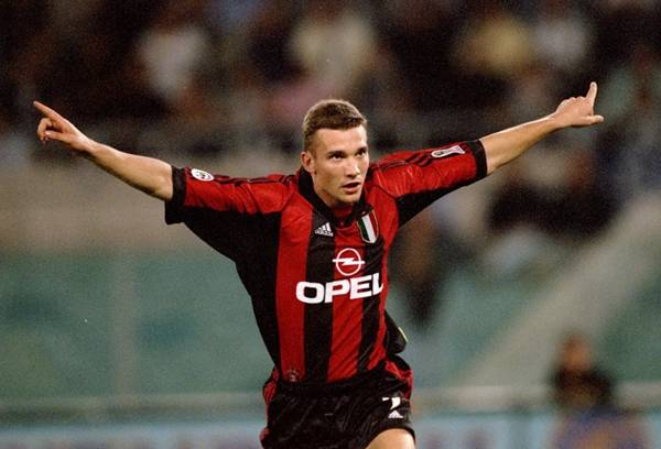 Số áo Shevchenko AC Milan Số áo Shevchenko AC Milan