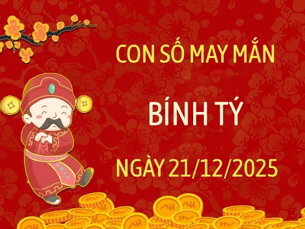 Con số may mắn cát lành tuổi Bính Tý ngày 21/12/2025 theo giải mã giấc mơ