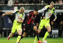 Bóng đá Đức: Dortmund hòa chật vật trước đối thủ Frankfurt