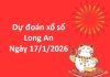 Dự đoán xổ số Long An ngày 17 tháng 1