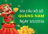 Soi cầu xổ số Quảng Nam ngày 3/2/2026 hôm nay siêu vip Soi cầu xổ số Quảng Nam ngày 3/2/2026 hôm nay siêu vip