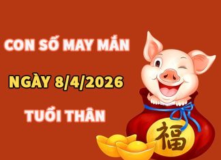 Con số may mắn hôm nay 8/4/2026 thứ 4 tuổi Thân Con số may mắn hôm nay 8/4/2026 thứ 4 tuổi Thân