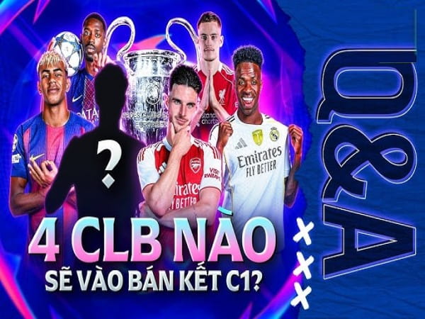 Tin C1: 4 ông lớn hội tụ bán kết, Real Madrid gục ngã